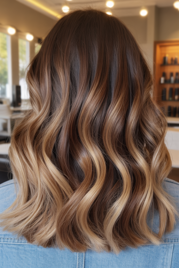 Bronde with Caramel Balayage