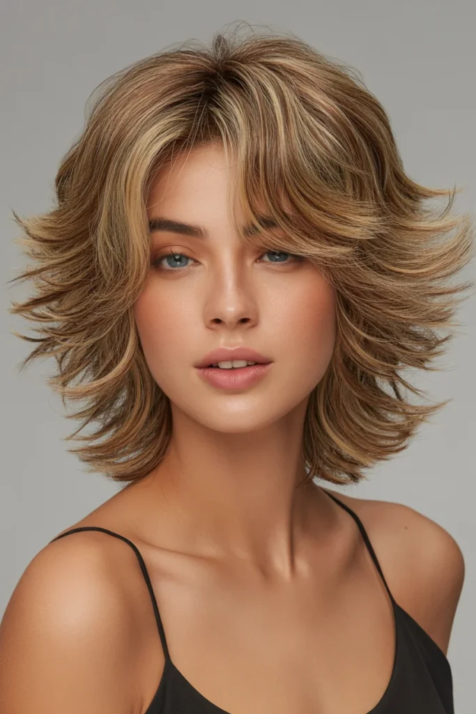 Fall Haircut Ideas Butterfly Cut with Maximum Layers