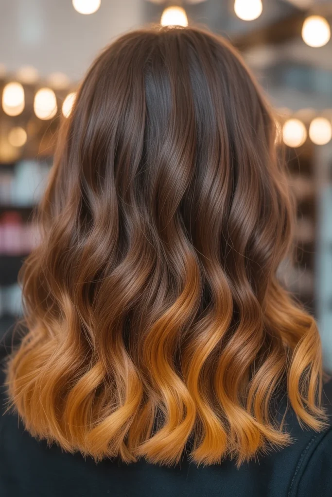 Butterscotch Balayage Gradient