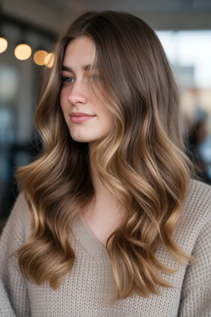 Caramel Latte Balayage