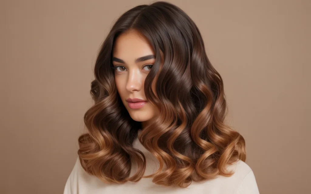 Stylish Soft Hair Caramel Macchiato