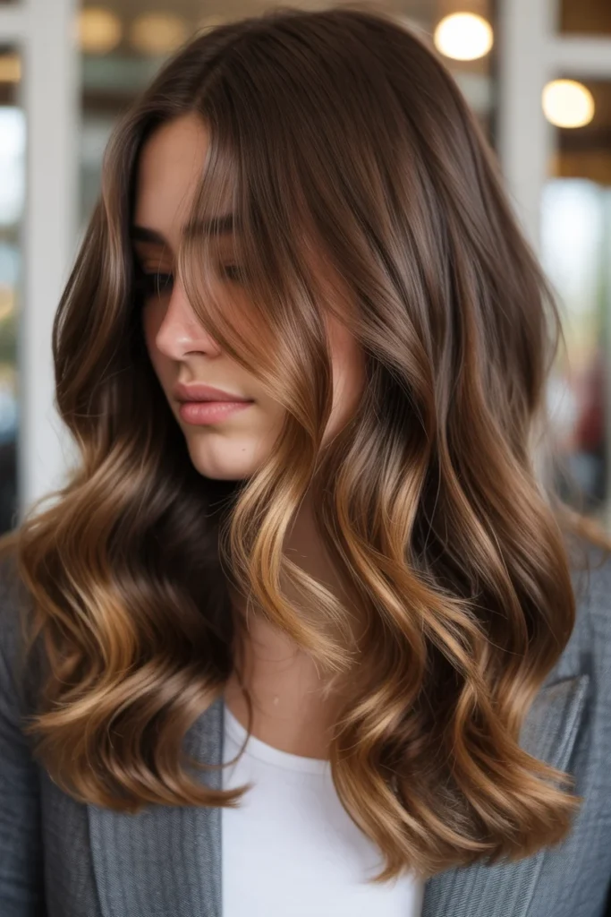 Caramel Ribbon Balayage