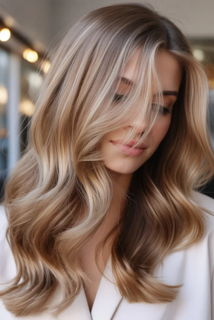 Champagne Blonde Highlights