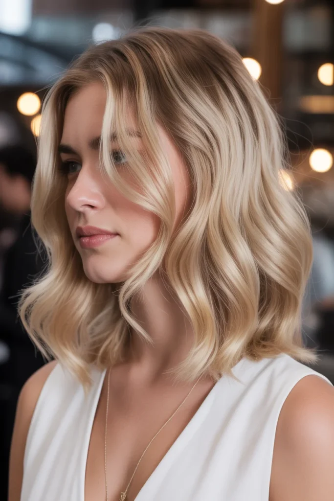 Champagne Toast Blonde with Caramel Accents