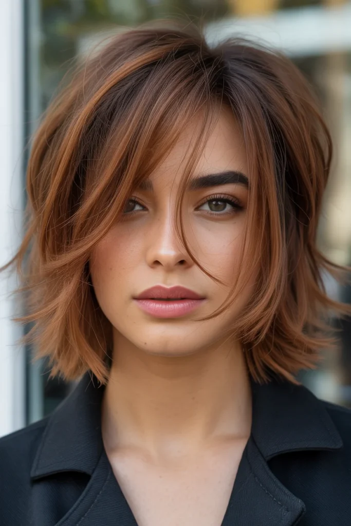 Choppy Collarbone Cut