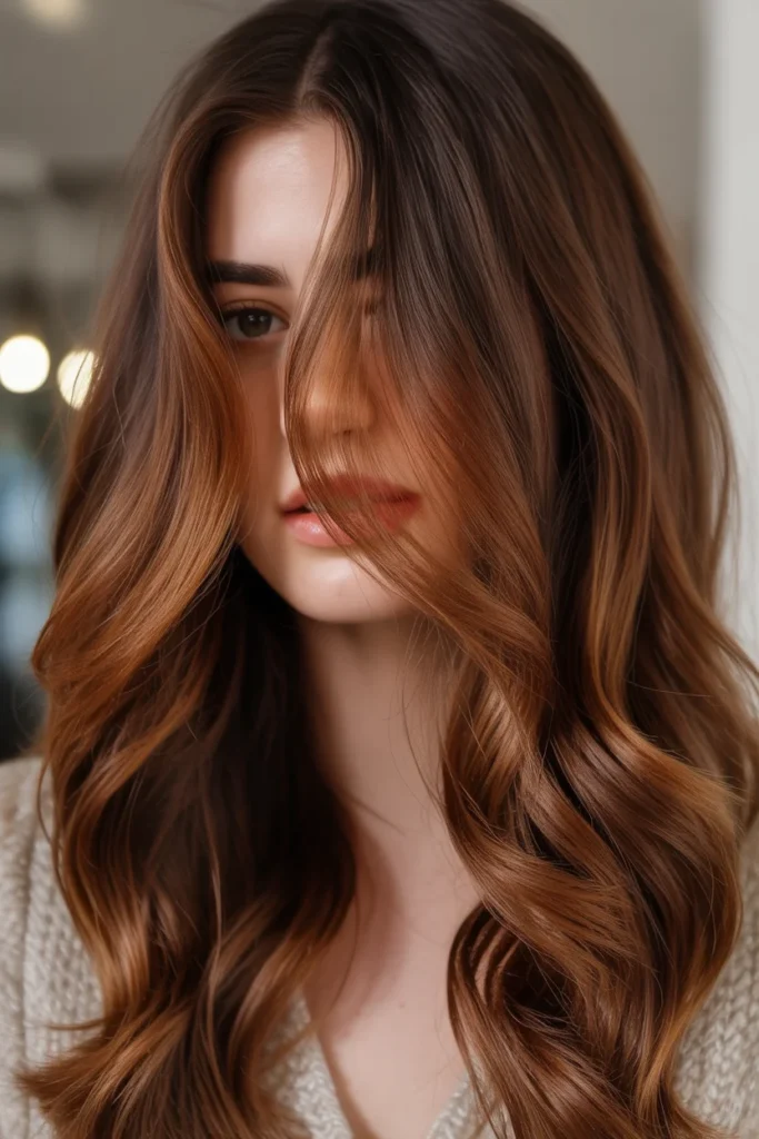 . Cinnamon Spice Balayage