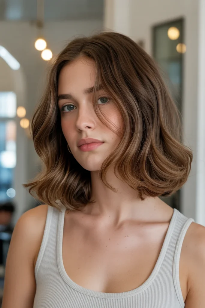Collarbone-Length with Soft Layers