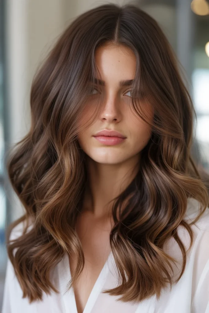  Cool Chestnut Balayage