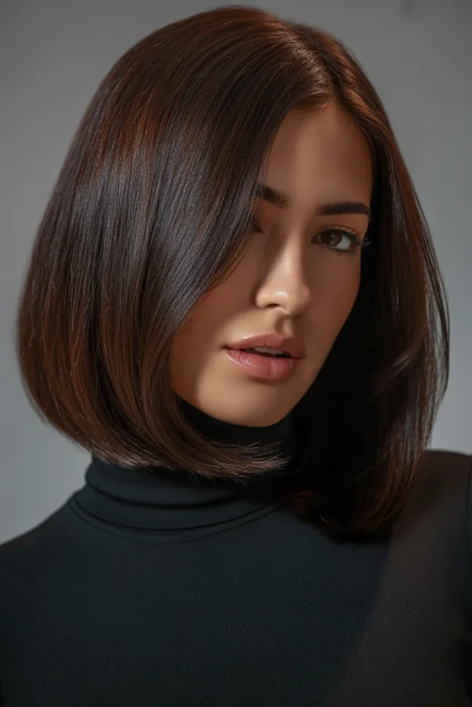 Deep Espresso Brown with Glossy Finish