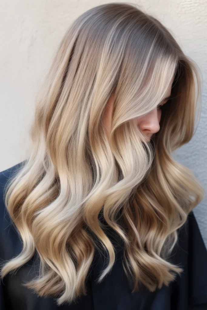 Dimensional Blonde Balayage on Fine Hair