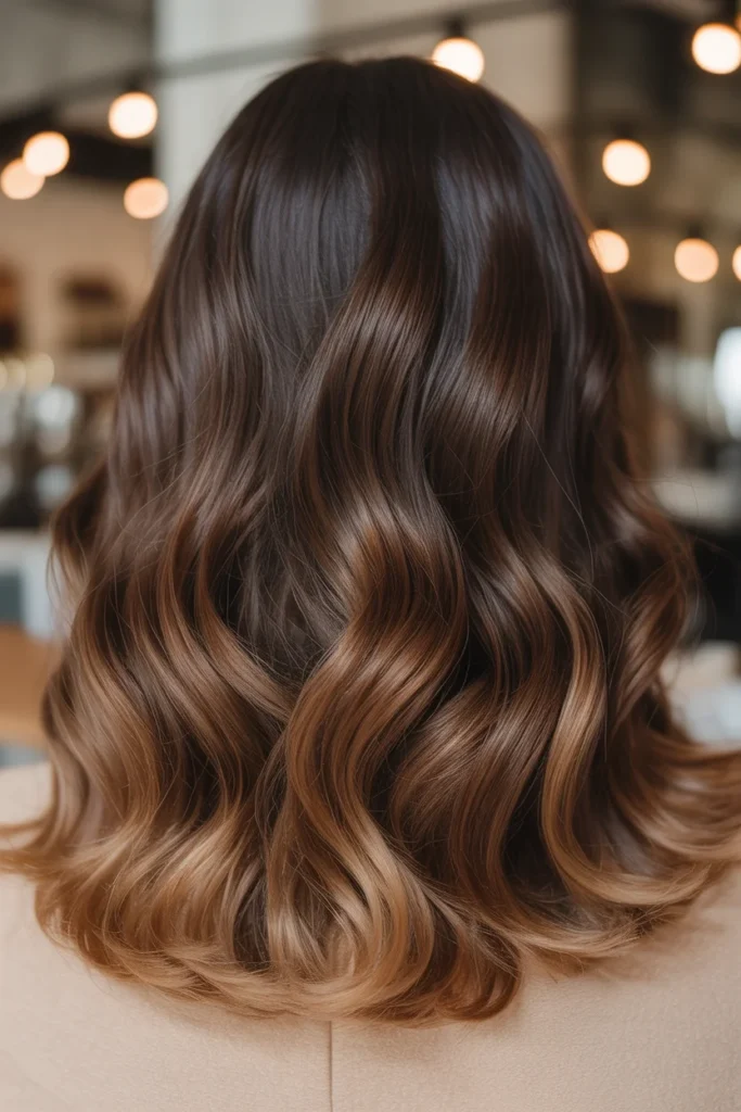 Espresso to Hazelnut Balayage