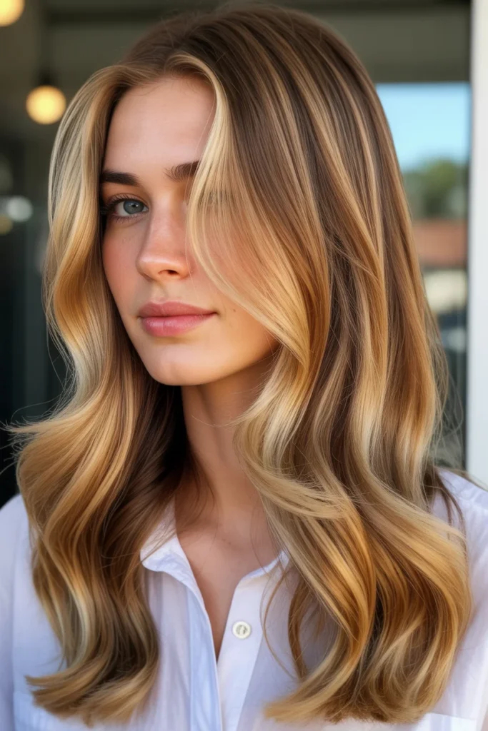 Honey Blonde Highlights