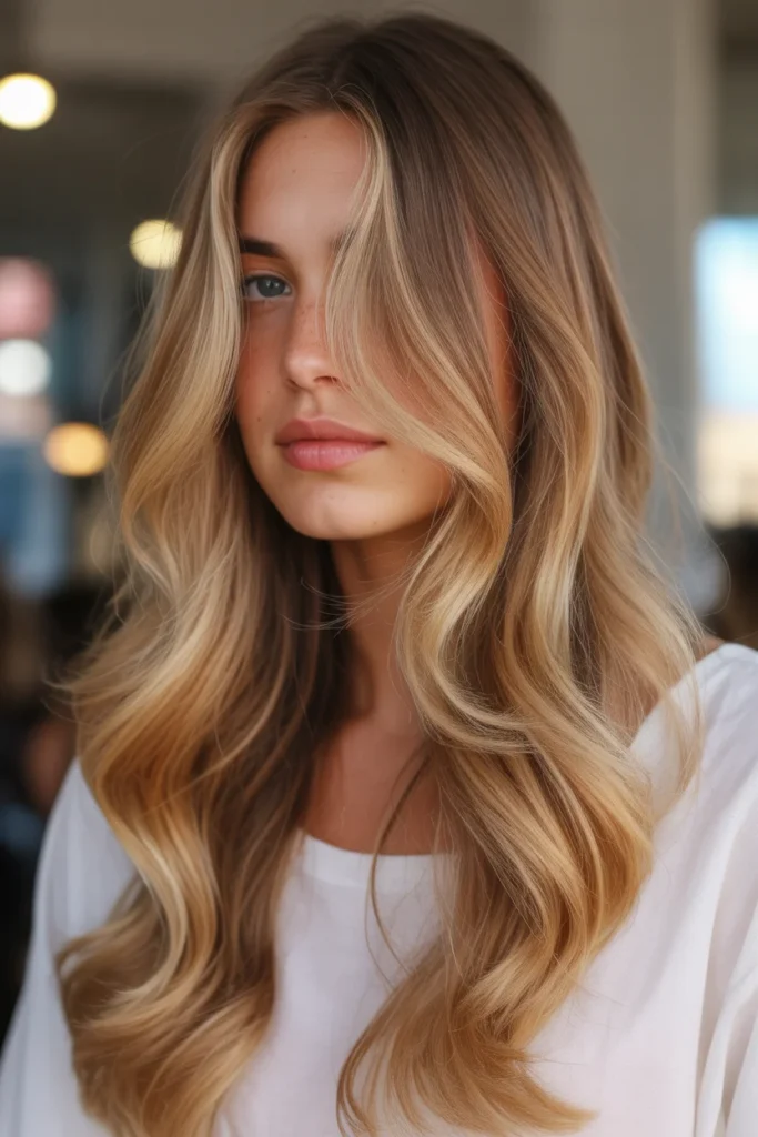  Honey Caramel Blonde Waves