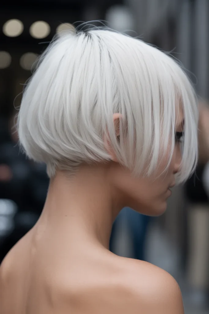 Icy Blonde Micro Bob