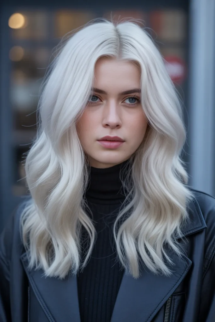 Icy Platinum Blonde