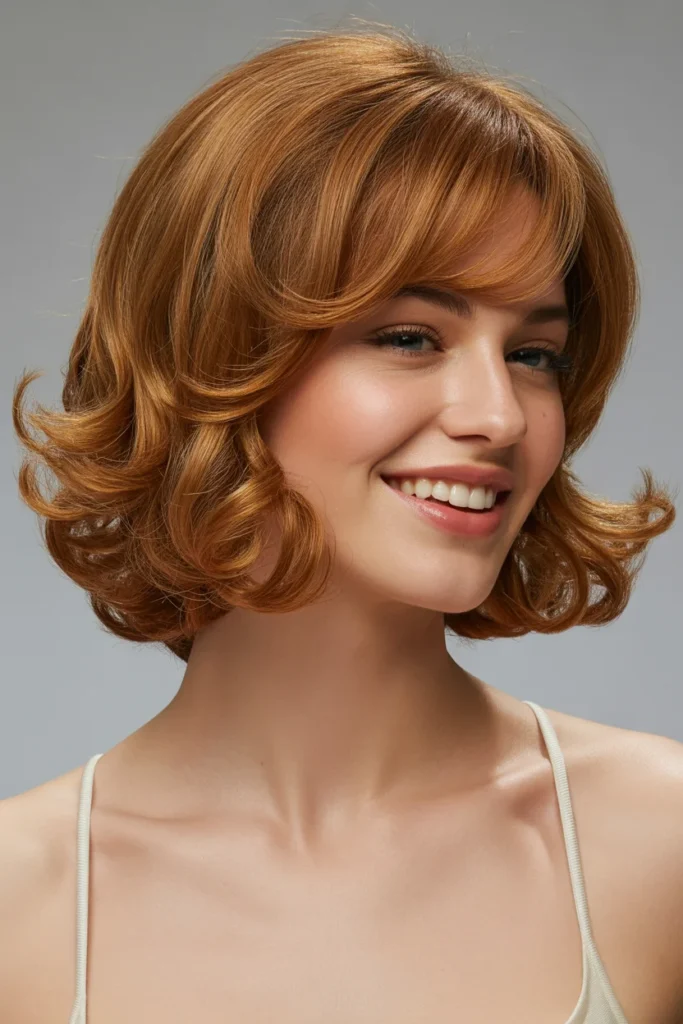 Layered Flipped-Out Bob