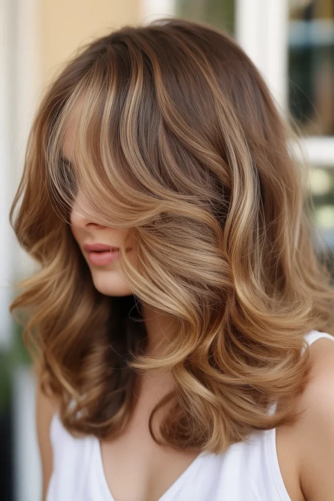 Layered Waves with Highlights