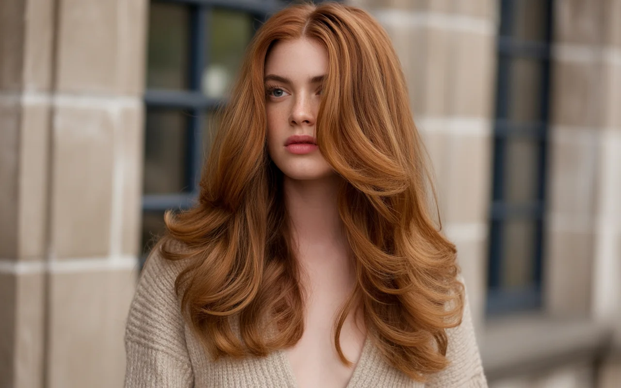 Long Layers with Face-Framing Pieces