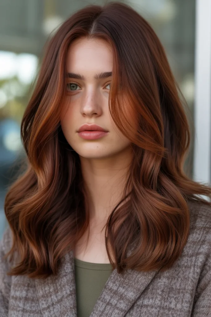 Mahogany Brown with Copper Hints