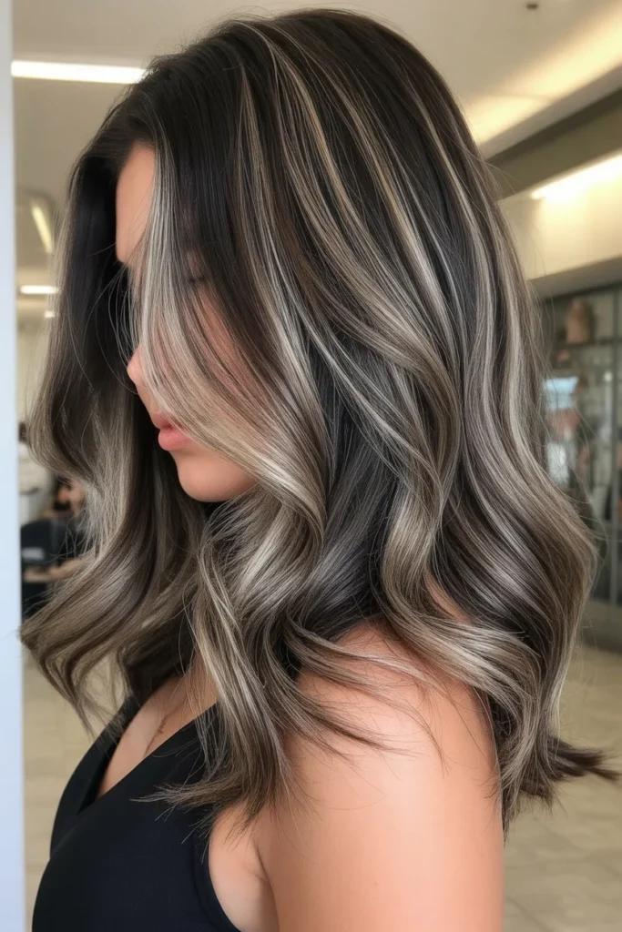 Metallic Ash Highlights