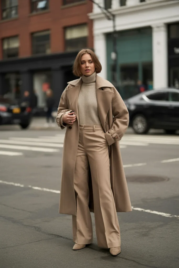  Monochrome Beige Layering Perfection