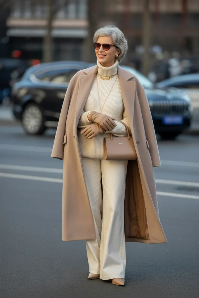 Monochrome Cream and Beige Layers