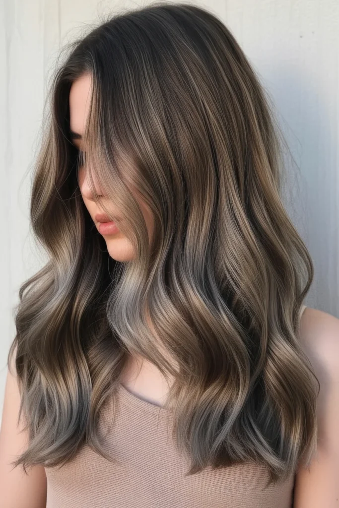 Mushroom Brown Balayage