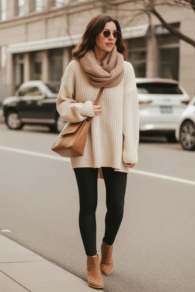 Oversized Sweater with Leggings Perfection