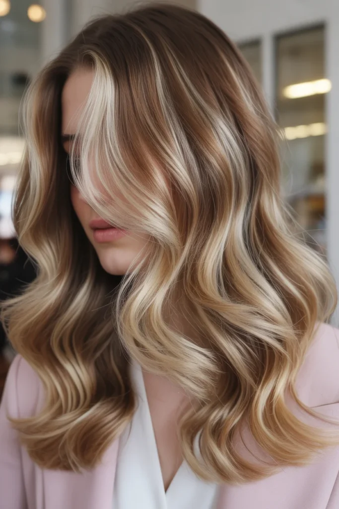 Pearl Blonde Highlights