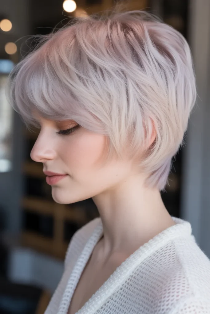 Pearl Blonde Pixie