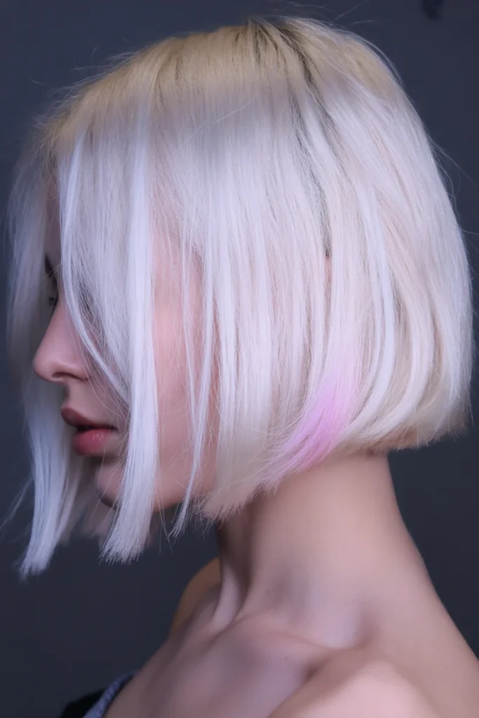 Pearl Platinum Bob