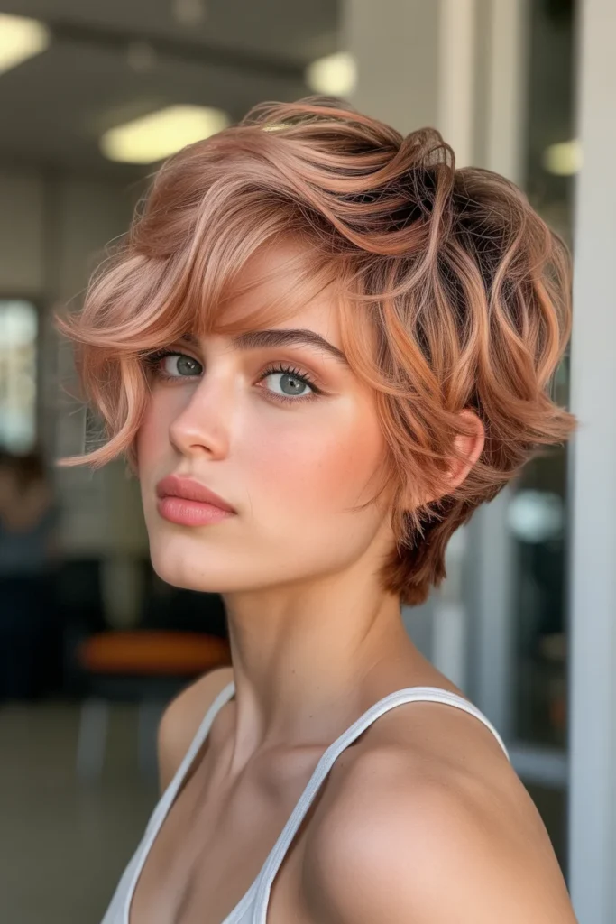 Pixie Grow-Out with Textured Ends