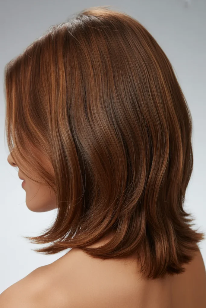 Polished Shoulder-Length Layers