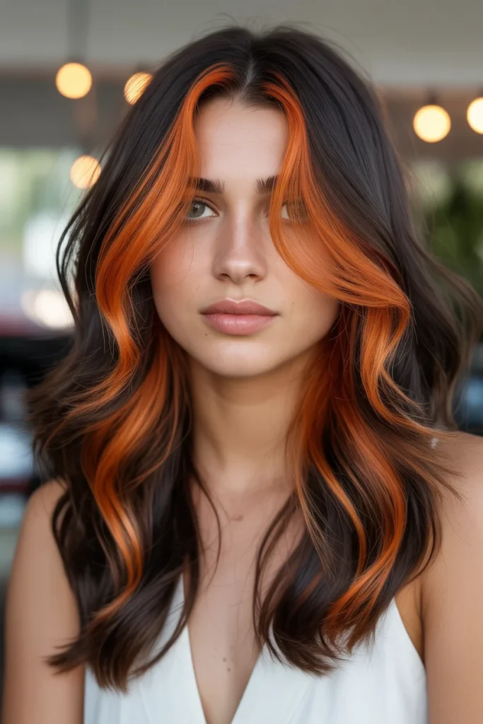 Pumpkin Spice Balayage