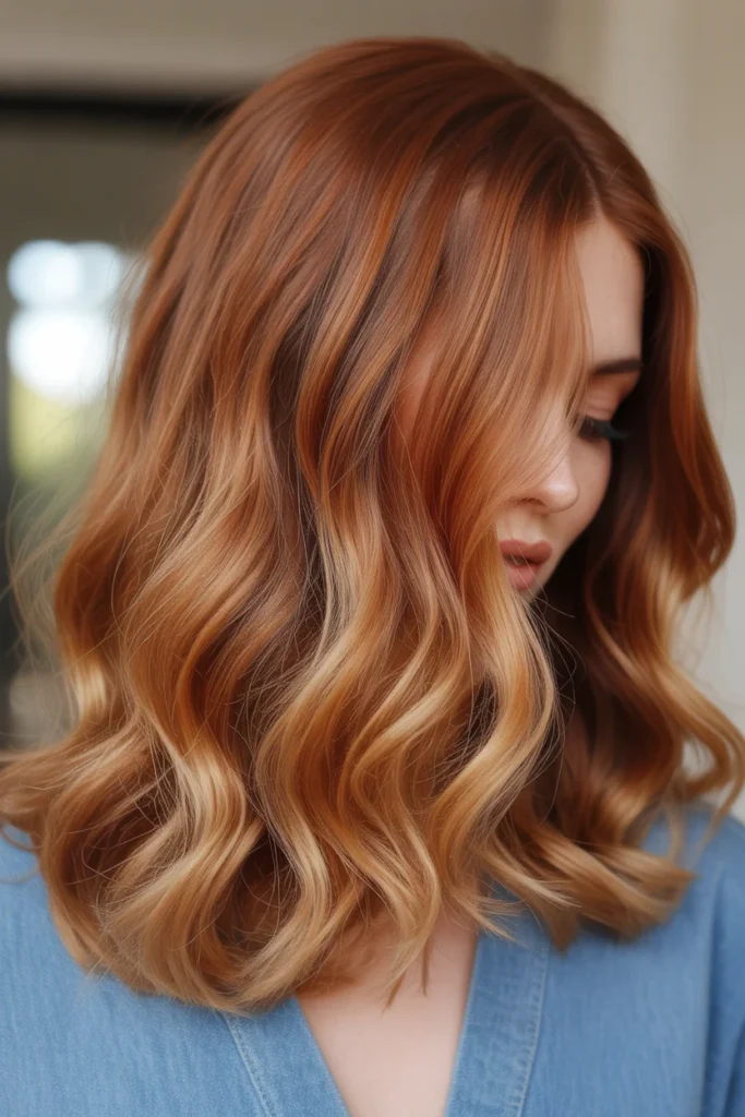  Pumpkin Spice Balayage