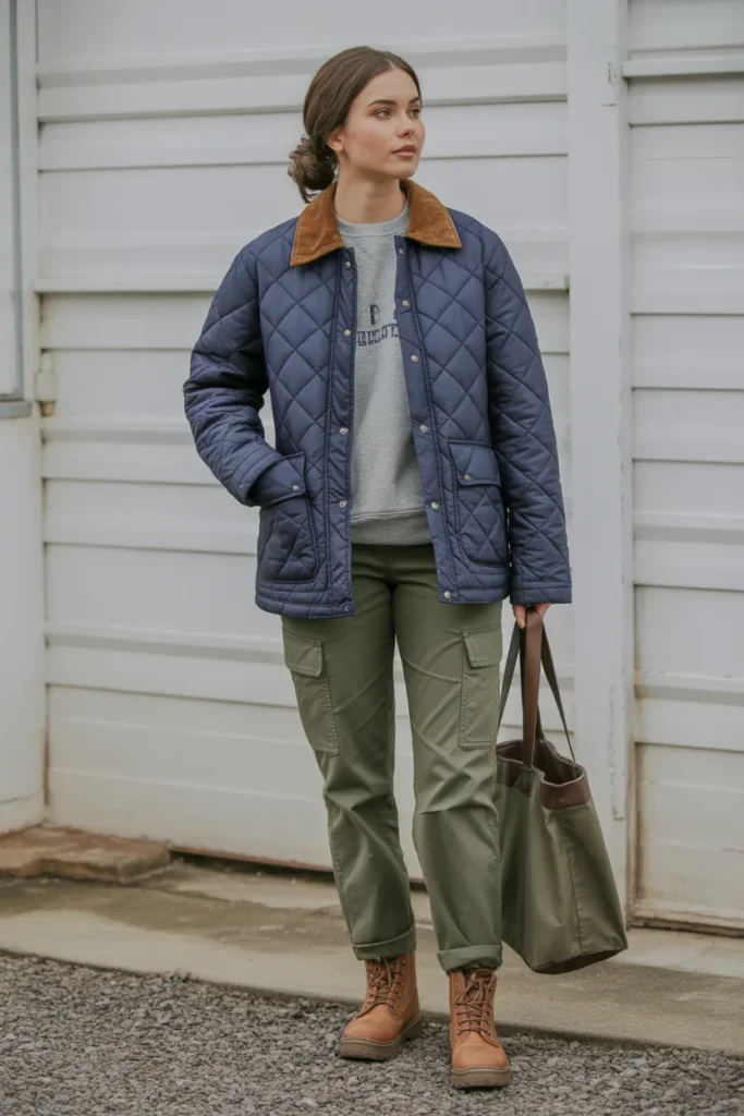  Quilted Jacket Casual Warmth