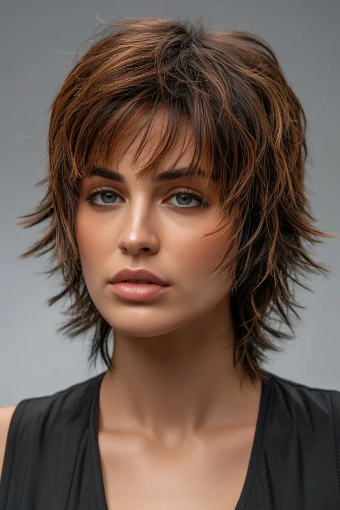 Razored Shag with Full Fringe