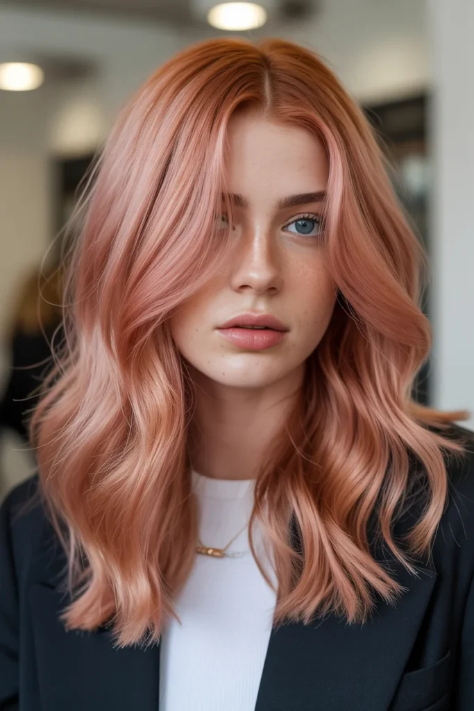 Rose Gold Auburn