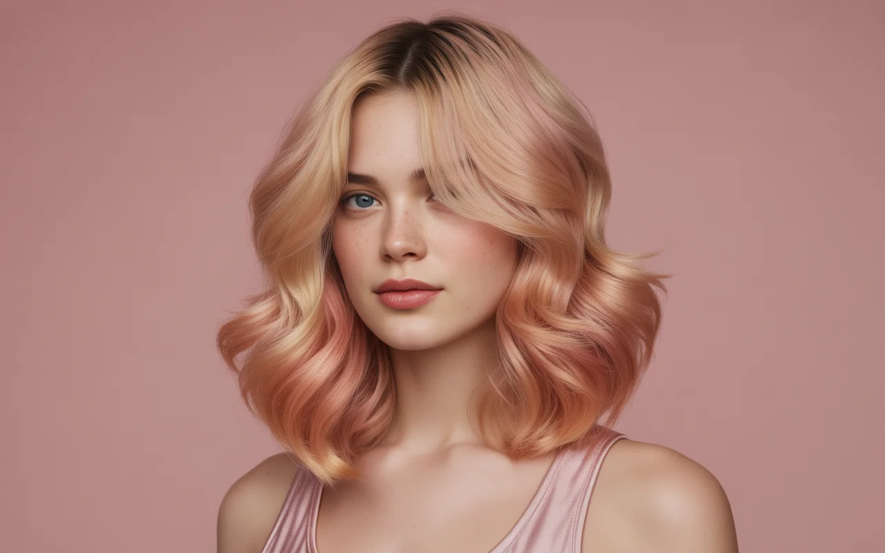 Rose Gold Blonde