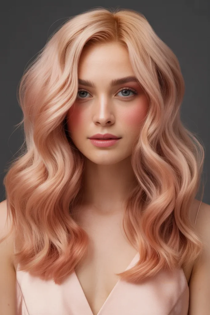  Rose Gold Blonde
