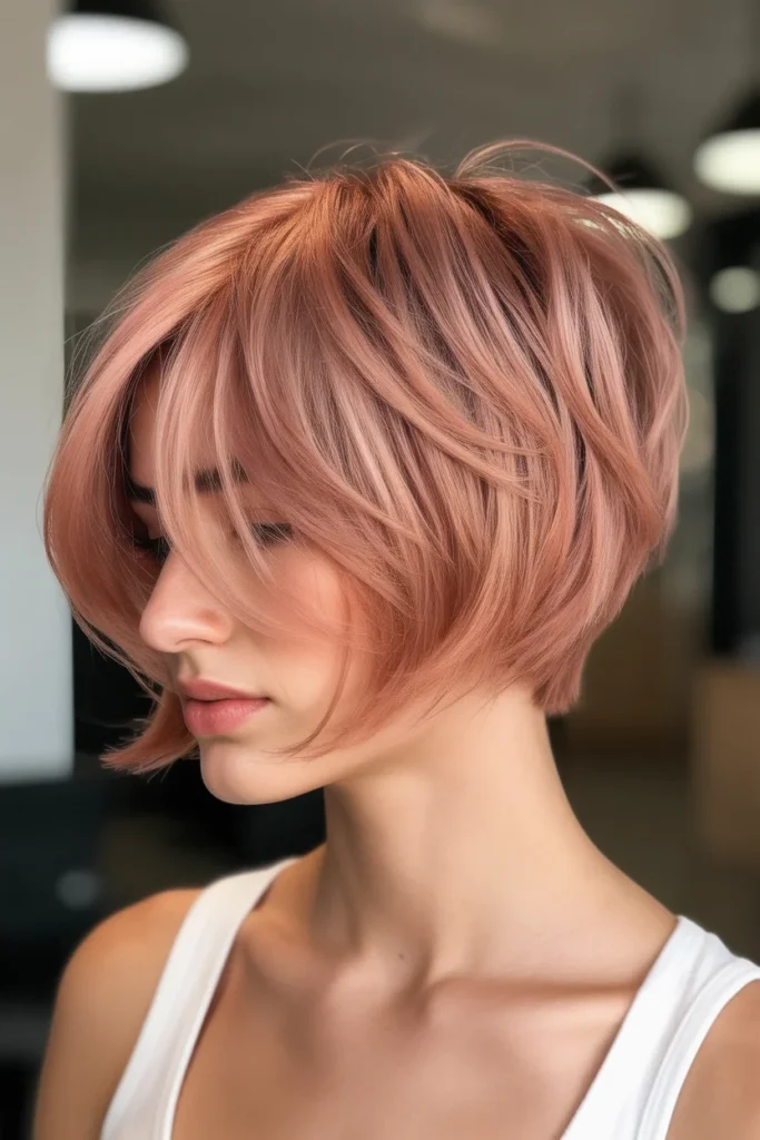 Rose Gold Pixie Bob