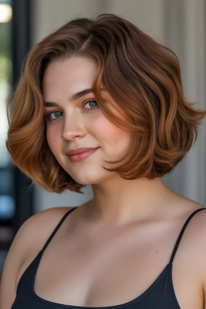 Rounded Bob with Volume