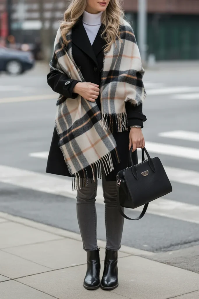 Scarf Styling Statement Piece