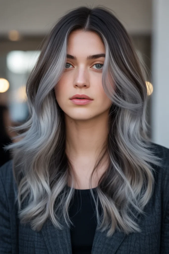 Smoky Silver Gray