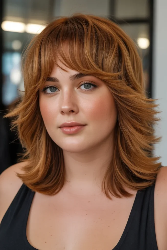 Soft Shag with Bangs