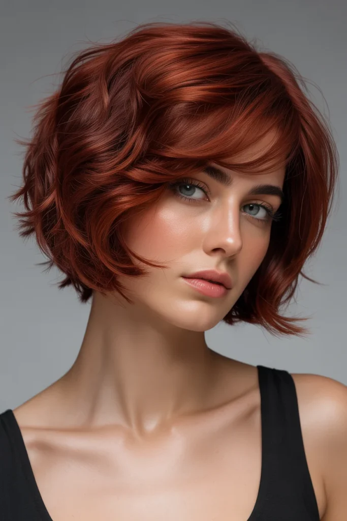 Stacked Bob with Shorter Back