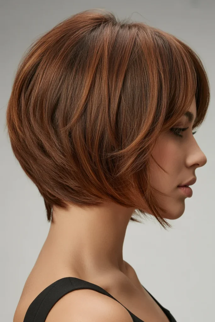 Stacked Bob with Volume