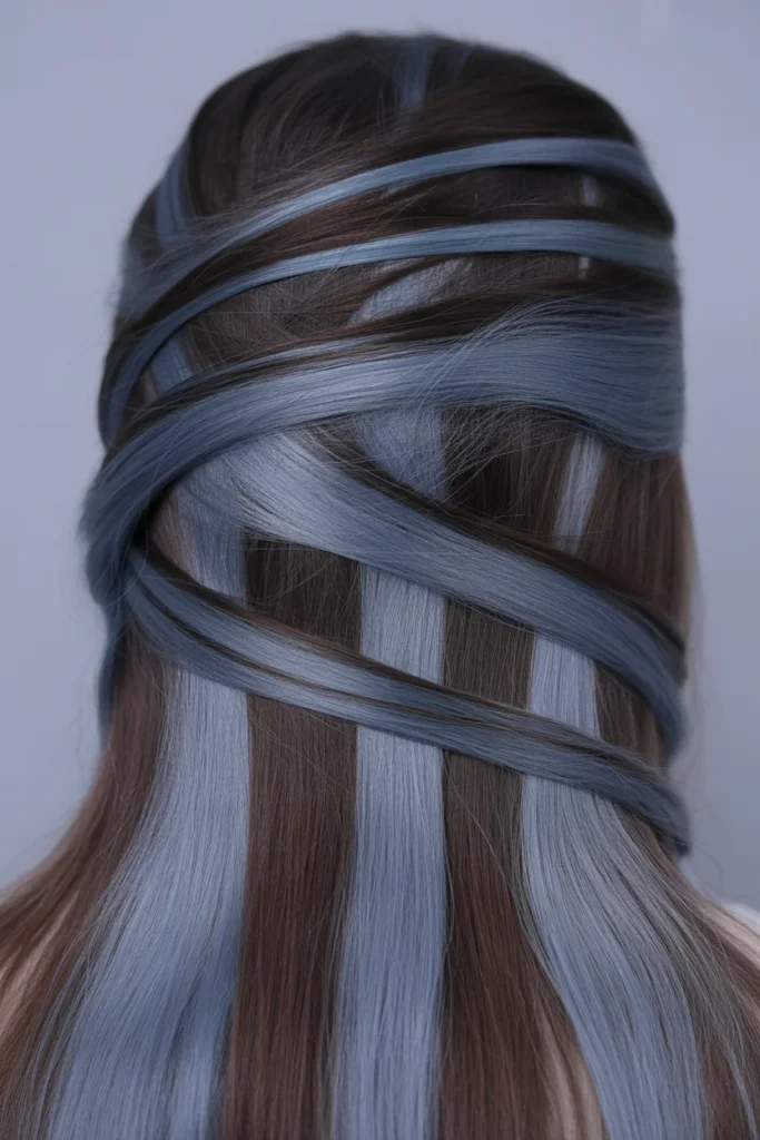 Stormy Gray Ribbons