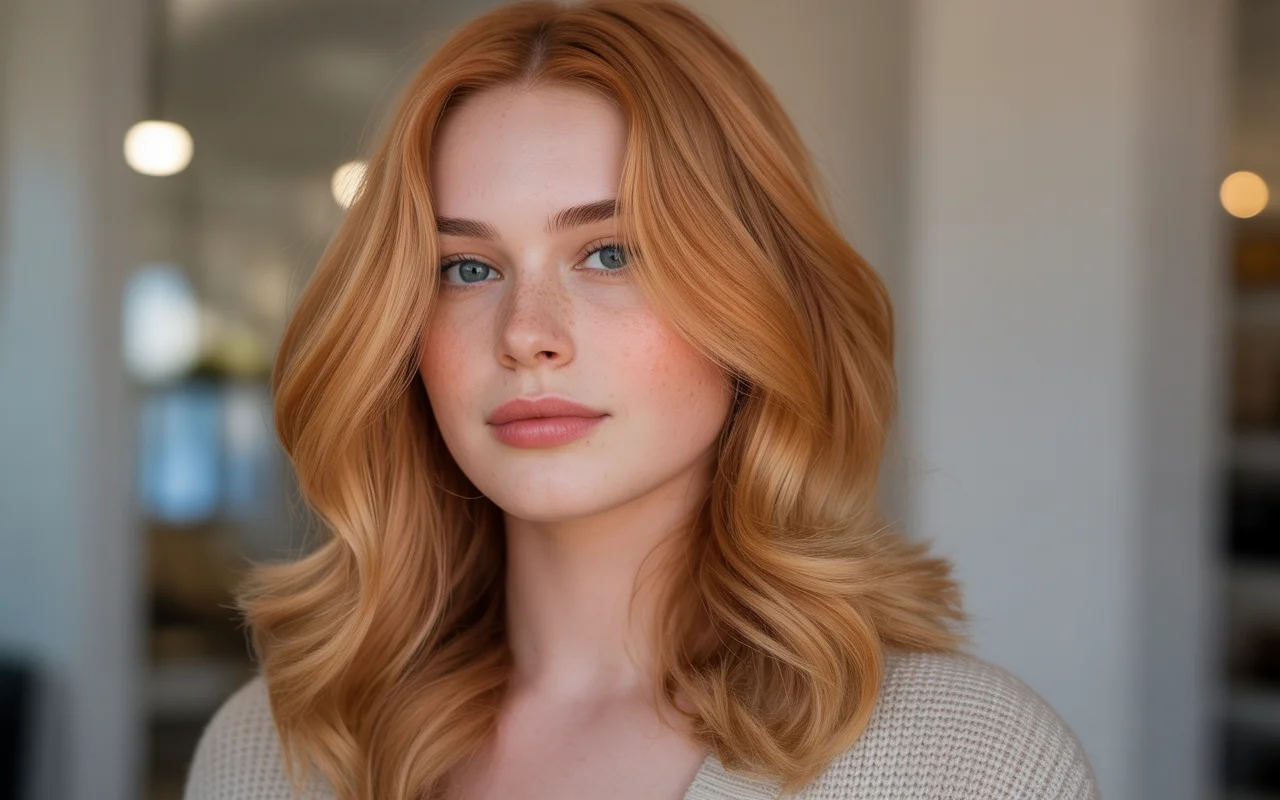 Strawberry Copper Blonde