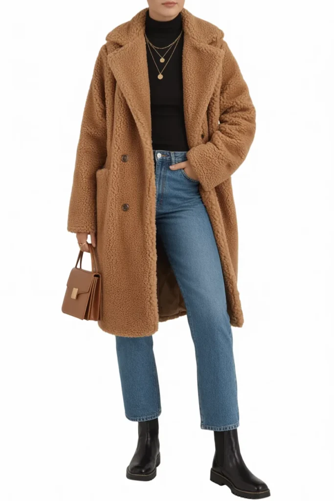 Teddy Coat Luxe Casual Comfort